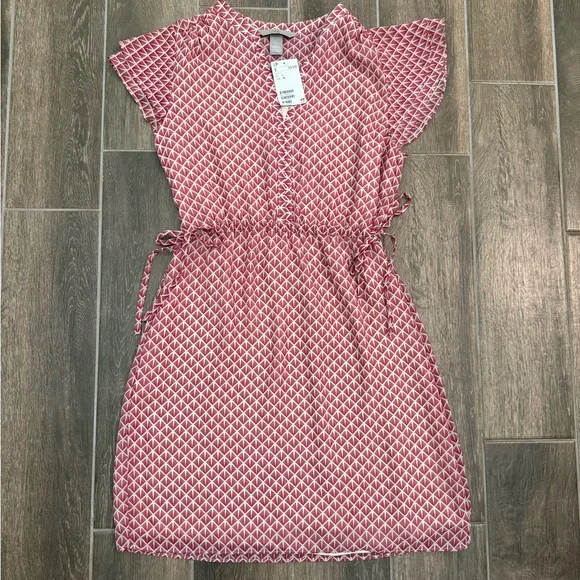 H&M Red Midi Dress - Picture 6 of 7